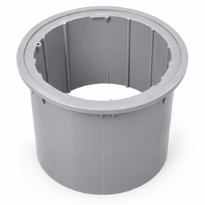 Tube Lumi-O gris pour lumière ou puits, sans couvercle