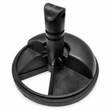 Valve intérieure noire avec axe pour tête de filtreur Soma, Tabex, Splash et Olympic compatible