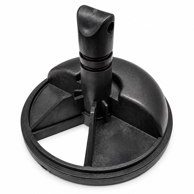 Valve intérieure noire avec axe pour tête de filtreur Soma, Tabex, Splash et Olympic compatible