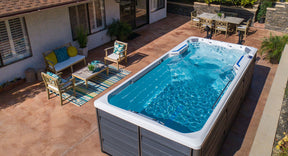 X500 · Endless Pools — vue de trois quarts
