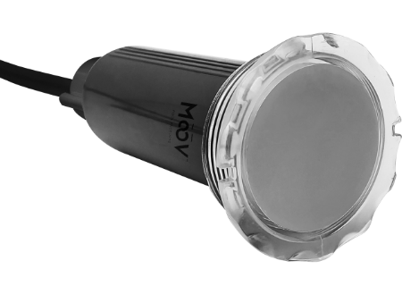 MOOV Mini LED White 1.5" – 100 feet of cable – LED light for inground pool