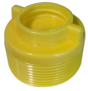 Bouchon fileté jaune 1½ po Feherguard – Piscine et spa