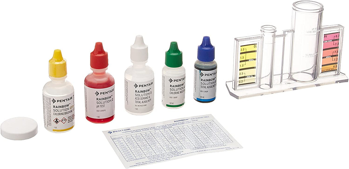 Pentair 4-in-1 Test Kit for Pool and Spa – R151186