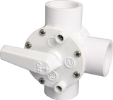 3-way valve 1 1/2" - Female threaded connection
