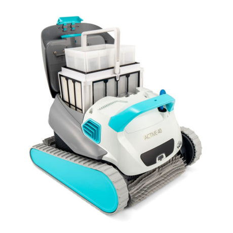 Dolphin Active 40 Pool Cleaning Robot – Wi-Fi® Connected, Multi-Layer Filtration, and Complete Cleaning