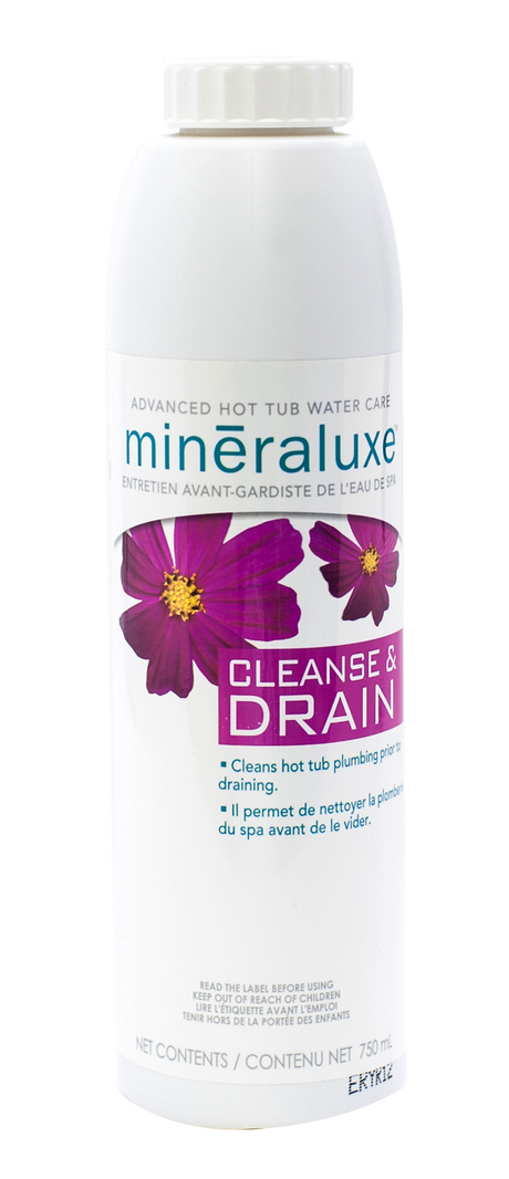 Minéraluxe Cleanse & Drain – Spa Pipe Cleaner