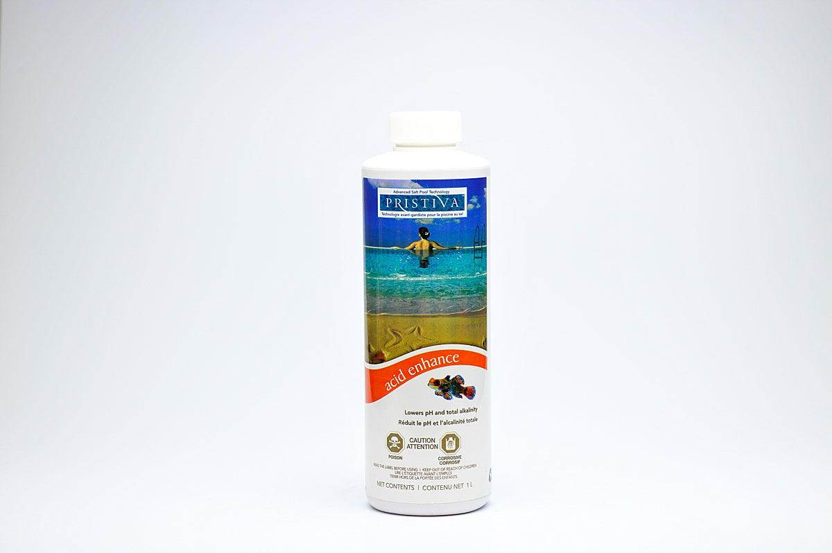 Pristiva Acid Enhance – Liquid pH Reducer for Saltwater Pool