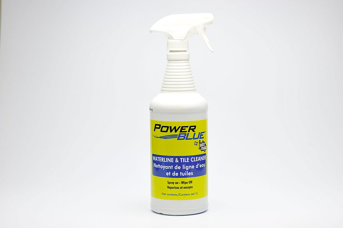 Power Blue Waterline & Tile Cleaner – Waterline and Tile Cleaner for Pool